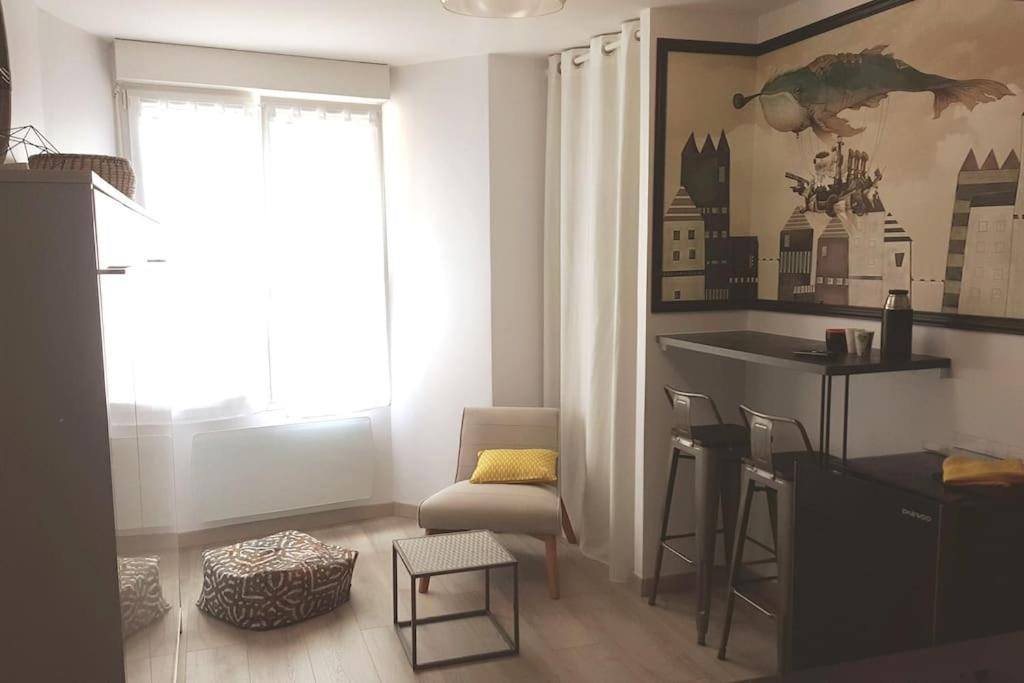 Studio Au Coeur De L'Hyper Centre ก็อง ภายนอก รูปภาพ